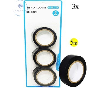 KIT FITA ISOLANTE 3 PEÇAS (LE-1820)