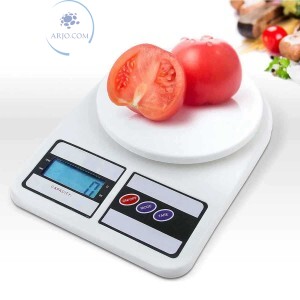 BALANÇA DIGITAL PARA COZINHA 10Kg COLORIDA (ID-8693B)