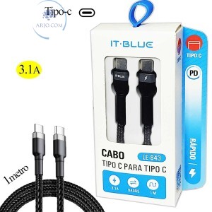 CABO TURBO TIPO-C PARA TIPO-C 3A (LE-843)