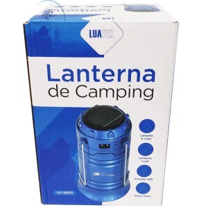 LANTERNA  LAMPIÃO RECARREGÁVEL (LK-5800)