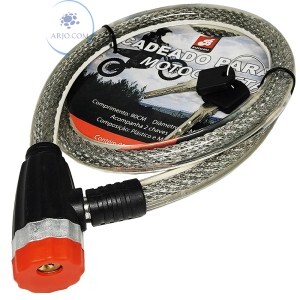 TRAVA CADEADO DE SEGURANÇA 15mm X 90cm (BAR-57001-19)