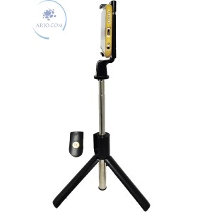 TRIPÉ PORTÁTIL COM SUPORTE PARA CELULAR E CONTROLE REMOTO (MAX-TR002)