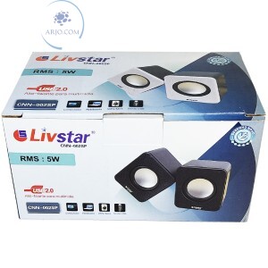 CAIXA DE SOM MULTIMÍDIA 5W PARA PC E NOTEBOOK (CNN-002SP)