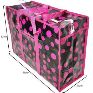 SACOLA ESTAMPADA REUTILIZÁVEL TAMANHO 50X35X20cm (ID-042S)