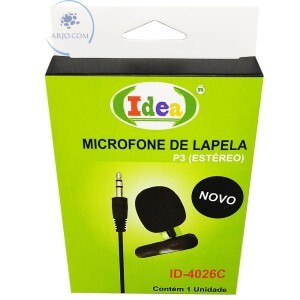 MICROFONE DE LAPELA (ID-4026C)