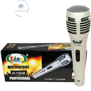 MICROFONE PROFISSIONAL COM FIO (ID-7282M).
