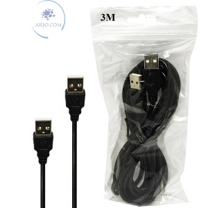 CABO USB MACHO + USB MACHO 3 METROS (N178)