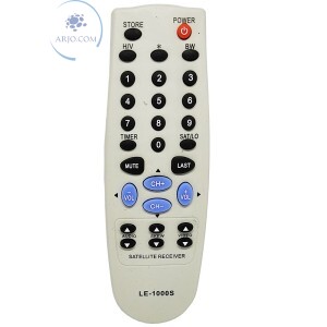 CONTROLE REMOTO RECEPTOR VISIONTEC VT1000 (LE-1000S)