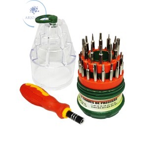 JOGO DE CHAVES DE PRECISÃO 31 PEÇAS (ID-4569H)