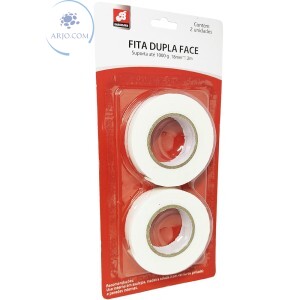 FITA DUPLA FACE 18mm X 1.2m (BAR-65852-30)