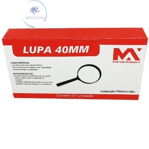 LUPA DE MÃO 40mm (MAX-66804-11)