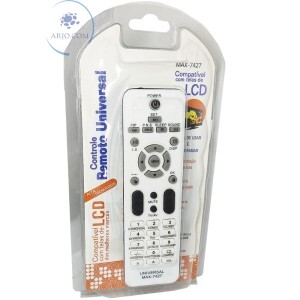CONTROLE REMOTO UNIVERSAL PARA TV LCD (MAX-7427)