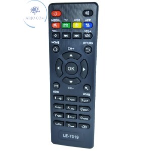 CONTROLE REMOTO RECEPTOR TV BOX (LE-7019)