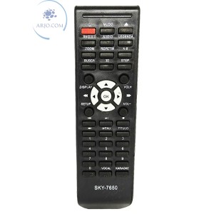 CONTROLE REMOTO DVD TECTOY (SKY-7650)