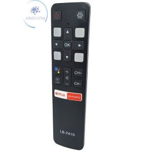 CONTROLE REMOTO TCL SMART / NETFLIX / GLOBOPLAY (LE-7410)