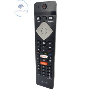 CONTROLE REMOTO PHILIPS SMART/NETFLIX/YOUTUBE (LE-7721)