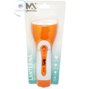 LANTERNA RECARREGÁVEL 9 LEDs (MAX-7988)