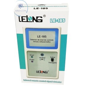 DETECTOR DE SINAL DE CONTROLE REMOTO INFRAVERMELHO (LE-185)