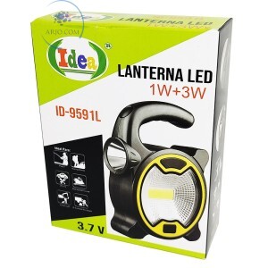 LANTERNA LED 1W+3W (ID-9591L)