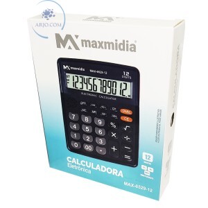 CALCULADORA ELETRÔNICA 12 DÍGITOS (MAX-6529-12)