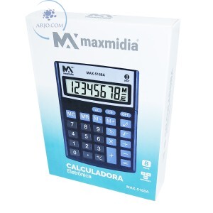 CALCULADORA ELETRÔNICA 8 DÍGITOS (MAX-5168A)