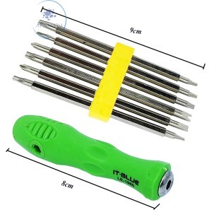 KIT CHAVES DE PRECISÃO COM 12 PONTAS (LE-1950)