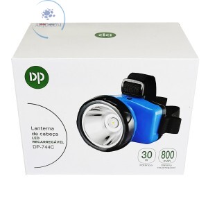LANTERNA DE CABEÇA LED RECARREGÁVEL 30W (DP-744C)