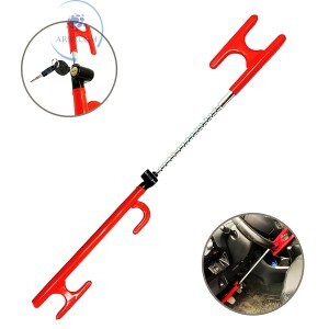 TRAVA ANTI-FURTO PARA VOLANTE E PEDAL 55cm (ID-9156T)