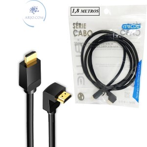 CABO HDMI 1.8 METROS 90 GRAUS (LE-6625-1.8m)
