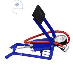 BOMBA DE AR COM PEDAL E MANÔMETRO (ID-4100)