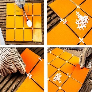 ESPAÇADOR DE PISO CRUZETA 2mm 200 UNIDADES (ID-8491P)