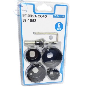 KIT DE SERRA COPO 6 PEÇAS (LE-1853)