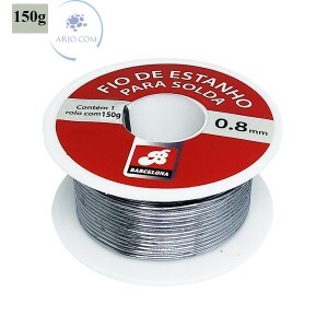 FIO DE ESTANHO PARA SOLDA 150g (BAR-323002-2)