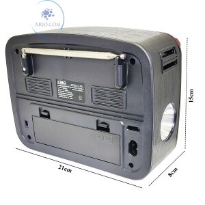 RÁDIO RETRÔ RECARREGÁVEL ANALÓGICO BLUETOOTH (LE-602)