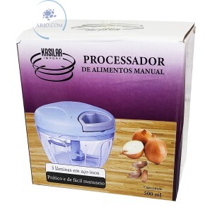PROCESSADOR DE ALIMENTOS MANUAL 500ml (KL0994)