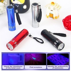 LANTERNA DE LUZ NEGRA (LT-405)