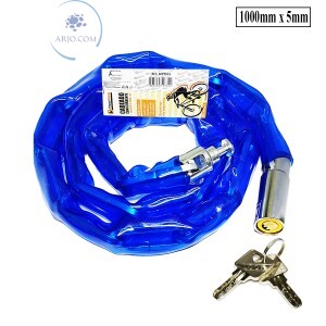 CADEADO CORRENTE PARA BIKE MOTO 1000mmX5mm (TRY-5815)