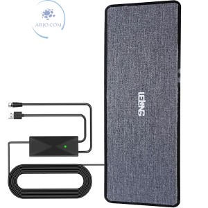 ANTENA DIGITAL COM AMPLIFICADOR DE SINAL PARA TV (LE-3094-8)