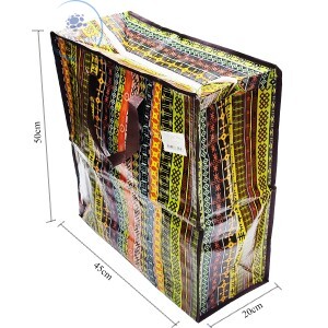 SACOLA ESTAMPADA MULTIUSO 50X45X20cm (BAR-SC115)
