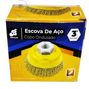ESCOVA DE AÇO COPO ONDULADO 3