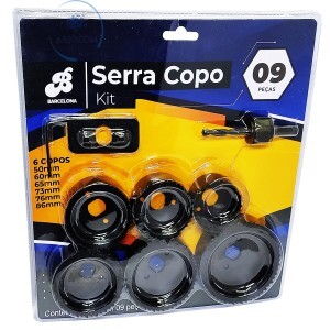 KIT DE SERRA COPOS  9 PEÇAS (BAR-315002-4)