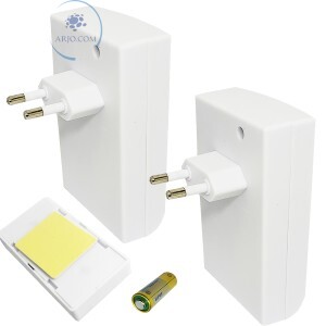 CAMPAINHA SEM FIO COM 02 RECEPTORES (SD-177A)