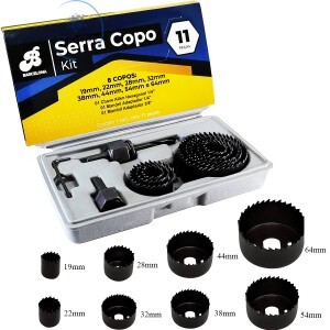 SERRA COPO KIT COM 11 PEÇAS (BAR-315003-2)