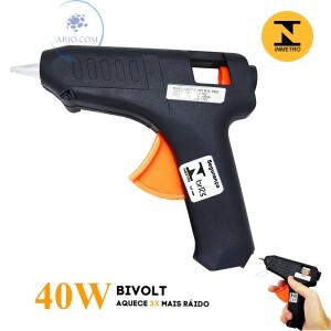PISTOLA PARA COLA QUENTE 40W (BAR-58252-4D).