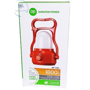 LAMPIÃO DE LED RECARREGÁVEL 4.5W (DP-7401).