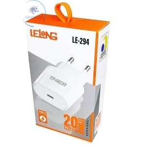 CARREGADOR TURBO 20W SAÍDA TIPO-C (LE-294)