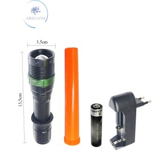 LANTERNA DE LED RECARREGÁVEL (CRS-990)