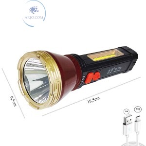 LANTERNA RECARREGÁVEL SOLAR (KL0882)