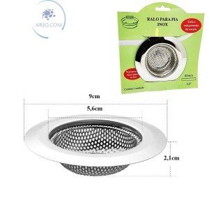 RALO PARA PIA INOX 90mm (KL0482)
