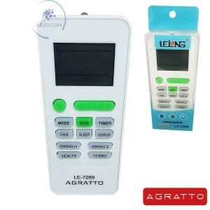 CONTROLE REMOTO AR CONDICIONADO AGRATTO (LE-7289)